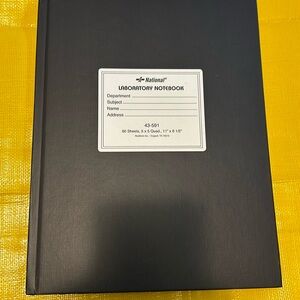 Laboratory notebook